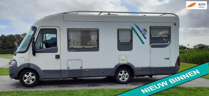 Fiat 2.8 Jtd Knaus travel liter 708g Integraal VEEL RUIMTE d, Caravans en Kamperen, Campers, Bedrijf, tot en met 4, Integraal