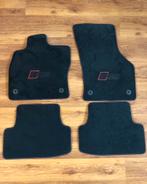 Audi RS3 / A3 (8Y) RS velourse mattenset rode stiksels, Ophalen of Verzenden, Nieuw, Audi
