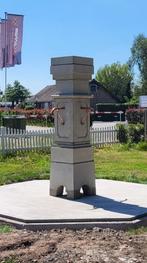 Kolossale Franse dorpspomp pilaar, Tuin en Terras, Ophalen of Verzenden, Nieuw, Beton, Fontein