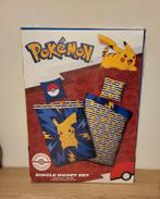 Nieuw! Pokemon dekbedovertrek, eenpersoons, 140 x 200cm, Overige kleuren, Jongetje of Meisje, Dekbedovertrek, Nieuw