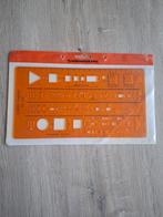 Elektrotechniek Sjabloon - Standardgraph IEC-617, Hobby en Vrije tijd, Ophalen of Verzenden, Gebruikt