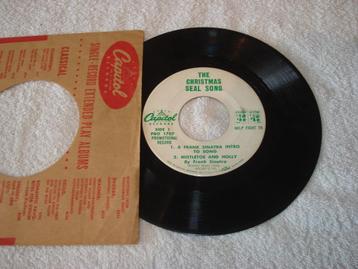 Frank Sinatra  Promo Usa  Christmas Seal Song Kerst  Orgine beschikbaar voor biedingen
