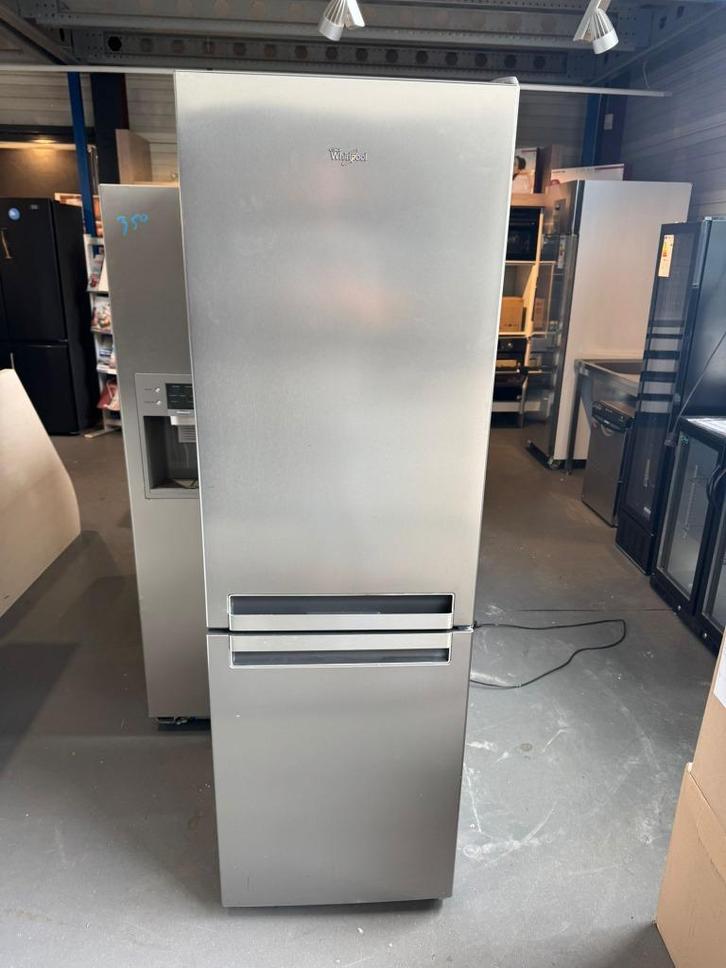 Whirlpool NOFROST combi koelkat schoon garantie bezorging , Witgoed en Apparatuur, Koelkasten en IJskasten, Zo goed als nieuw