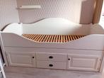 Kajuitbed wit - 90 x 200 cm, Kinderen en Baby's, Ophalen, 85 tot 100 cm, Gebruikt, Lattenbodem