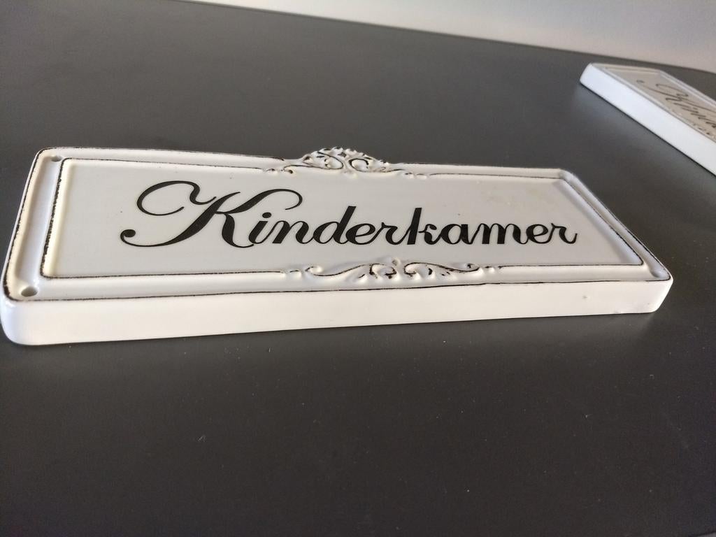 1 x of 2x kamerschild plaquette kinderkamer cachet, Ophalen of Verzenden