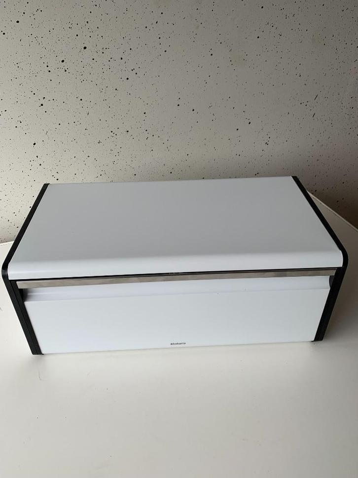 Brabantia Broodtrommel - met Klepdeksel - White, Huis en Inrichting, Keuken | Keukenbenodigdheden, Nieuw, Verzenden