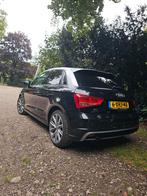 Audi A1 S-Line 1.2 Tfsi 63KW SB 2014 Zwart, Auto's, Audi, Voorwielaandrijving, Stof, A1, 4 cilinders