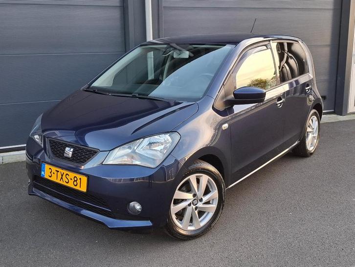 Seat Mii 1.0 Sport Dynamic 44KW 2014 Blauw, Auto's, Seat, Bedrijf, Te koop, Mii, ABS, Airbags, Airconditioning, Bluetooth, Boordcomputer