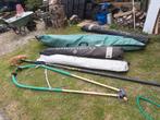 Mooie surfplank met alles er op en eraan, Watersport en Boten, Windsurfen, Ophalen, Zo goed als nieuw