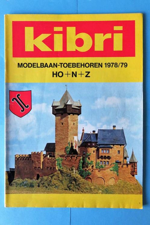 Kibri catalogus 1978/79, Hobby en Vrije tijd, Modeltreinen | H0, Gebruikt, Boek, Tijdschrift of Catalogus, Overige merken, Ophalen of Verzenden