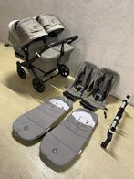 Bugaboo donkey 5 Twin mineral taupe, Kinderen en Baby's, Kinderwagens en Combinaties, Gebruikt, Verstelbare duwstang, Bugaboo