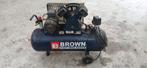 Brown compressor, Doe-het-zelf en Verbouw, Compressors, 100 liter of meer, Ophalen, Zo goed als nieuw