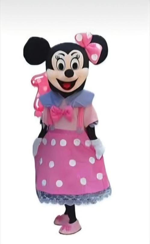 Minnie Mouse Mascotte Te Huur, Hobby en Vrije tijd, Feestartikelen | Verhuur, Zo goed als nieuw, Verjaardag, Ophalen of Verzenden