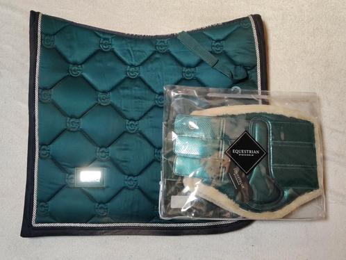 Equestrian Stockholm Emerald set full dresuur, Dieren en Toebehoren, Paarden en Pony's | Dekens en Dekjes, Nieuw, Dekje, Ophalen of Verzenden
