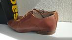 Sacha | Luxe Lederen Veterschoen | Cognac | Maat 43 | In Box, Ophalen of Verzenden, Gedragen, Bruin