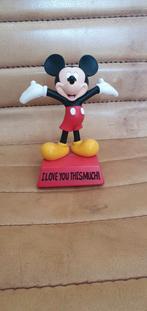 Nieuw kunststof beeldje Mickey Mouse, Verzamelen, Disney, Ophalen of Verzenden, Mickey Mouse, Nieuw, Beeldje of Figuurtje