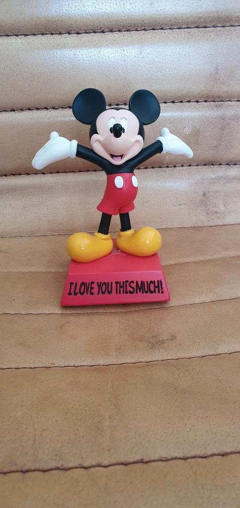 Nieuw kunststof beeldje Mickey Mouse, Verzamelen, Disney, Nieuw, Beeldje of Figuurtje, Mickey Mouse, Ophalen of Verzenden