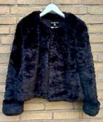 Fur jasje van “trf Outerwear” - maat M, Ophalen of Verzenden, Zo goed als nieuw, Maat 38/40 (M), Zwart