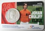 Het Johan Cruijff Vijfje 2017 BU kwaliteit in coincard, Losse munt, Verzenden