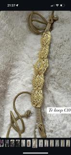 Marokkaanse riem goud met touwtjes, Ophalen of Verzenden, Zo goed als nieuw, Overige kleuren, 100 cm of meer
