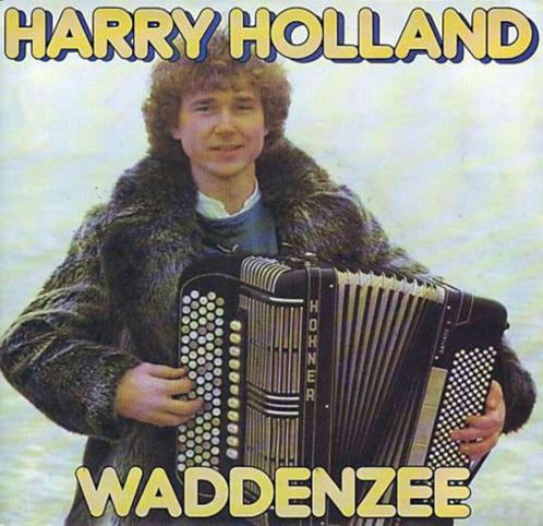 Accordeon Single (1983) Harry Holland - Waddenzee, Cd's en Dvd's, Vinyl Singles, Gebruikt, Single, Nederlandstalig, 7 inch, Ophalen of Verzenden