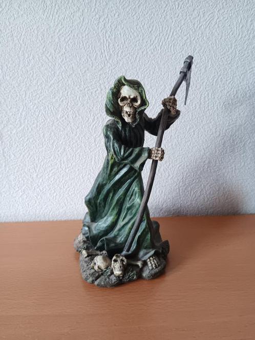 zeer mooi beeldje van Magere Hein 22cm ( in perfecte staat ), Huis en Inrichting, Woonaccessoires | Overige, Ophalen of Verzenden