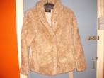 H&M kort bontjasje mt 38/40 imitatiebont fake-fur nepbont, H&M, Bruin, Gedragen, Ophalen