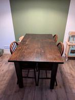 Eettafel, Huis en Inrichting, Tafels | Eettafels, Ophalen, Gebruikt, 50 tot 100 cm, 100 tot 150 cm