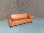 GRATIS LEVERING Tweezits Bank Cognac Leer 195x85 REFURBISHED, Huis en Inrichting, Banken | Bankstellen, 150 tot 200 cm, Tweepersoons