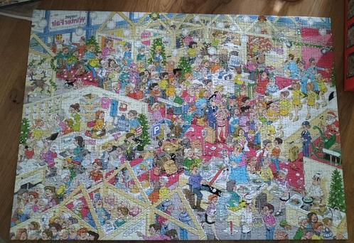 Jan van Haasteren puzzel - The Winter Fair - 1000 stukjes, Hobby en Vrije tijd, Denksport en Puzzels, Zo goed als nieuw, Legpuzzel