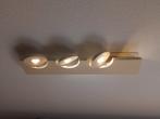 Philips Monete Plafondlamp 3 spot LEDs, incl. inbouwdimmer, Ophalen of Verzenden, Zo goed als nieuw, Metaal, Modern