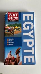 Reisgids Wat & Hoe Egypte, Overige merken, Afrika, Ophalen of Verzenden, Zo goed als nieuw