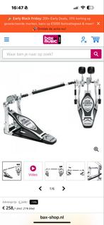 Tama Iron Cobra 200 Dubbel Basspedaal, Tama, Verzenden, Zo goed als nieuw, Tama