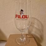 Te koop Filou Bierglazen, Belgisch Strekenbier, Ophalen of Verzenden, Nieuw, Glas of Glazen, Overige merken