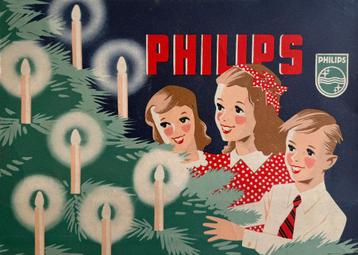 Litho ‘kerst 1960’ Philips beschikbaar voor biedingen