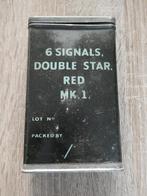 Opberg blik voor 6 signals double star red MK 1, Verzamelen, Ophalen of Verzenden, Landmacht, Engeland, Kist of Geocache