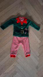 Kerstelfen Pak Maat 74, Kinderen en Baby's, Carnavalskleding en Verkleedspullen, Ophalen of Verzenden, Zo goed als nieuw, 104 of kleiner