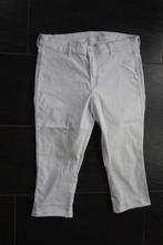 witte 3 kwart broek H&M maat 34, Ophalen, H&M, Wit, Maat 42/44 (L)