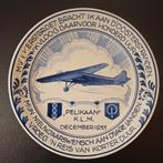 KLM  Pelikaan bord Porceleyne fles, Antiek en Kunst, Antiek | Wandborden en Tegels, Verzenden