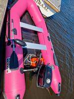 Unieke knalroze rubberboot, Watersport en Boten, Ophalen, Zo goed als nieuw, Overige typen, Motorboot