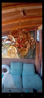 Vistosi Stijl Hanglamp - 10 Lichtpunten - Bruin Glas, Ophalen, Zo goed als nieuw, Glas, Vistosi / Murano geïnspireerd
