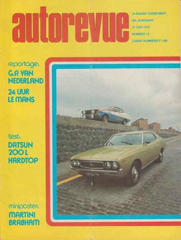 Datsun 200L Hardtop ( Nissan Laurel ) test in Autorevue 1975 beschikbaar voor biedingen