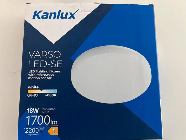 Kanlux VARSO LED-SE Plafondlamp Nieuw, Huis en Inrichting, Lampen | Hanglampen, Nieuw, Minder dan 50 cm, Kunststof, Ophalen of Verzenden