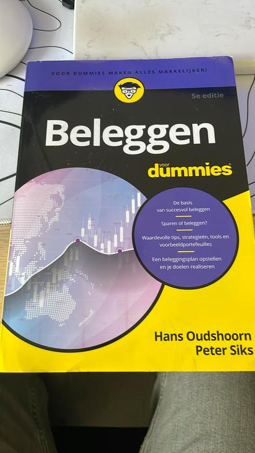 Peter Siks - Beleggen voor Dummies, Boeken, Economie, Management en Marketing, Zo goed als nieuw, Ophalen of Verzenden
