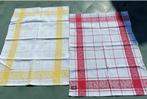 Vintage katoenen theedoeken keukendoeken 70x48 cm (J12), Huis en Inrichting, Keuken | Textiel, Ophalen of Verzenden, Zo goed als nieuw