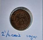 2 1/2 Cent Nederland, Koningin Wilhelmina, Overige waardes, Ophalen of Verzenden, Losse munt