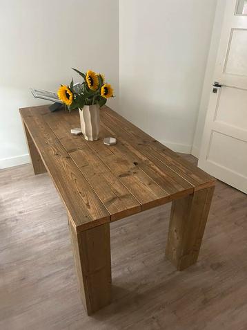 Eettafel steigerhout 200x90cm (6 personen) beschikbaar voor biedingen
