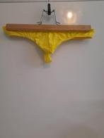 Gele heren string maat M, Verzenden, Geel, Slip