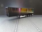 885 herpa zeil oplegger zwart 3-as 1:87 truck trein blanco, Ophalen of Verzenden, Nieuw, Bus of Vrachtwagen, Herpa