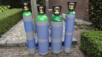 Eigendom gasfles menggas 85/15 en 100% Argon supergas HWTS  beschikbaar voor biedingen